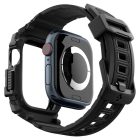 Apple Watch 10 (42mm) Tok és Szíj - Spigen Rugged Armor Pro - Fekete