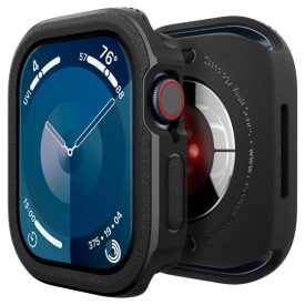 Apple Watch 10 (46mm) Tok - Spigen Caseology Vault - Fekete Apple Watch 10 (46mm) Tok - Spigen Caseology Vault - Fekete