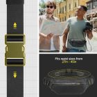 Spigen KD411 Klasden Övtáska - Fekete