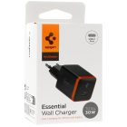 Spigen ArcStation Essential EE301EU Hálózati Töltő 30W - Fekete