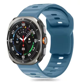   Samsung Galaxy Watch Ultra (47mm) Szíj - Tech-Protect Silicone Line - Kék