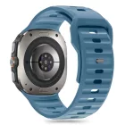 Samsung Galaxy Watch Ultra (47mm) Szíj - Tech-Protect Silicone Line - Kék