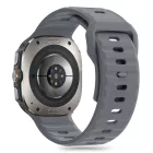 Samsung Galaxy Watch Ultra (47mm) Szíj - Tech-Protect Silicone Line - Szürke