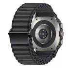 Samsung Galaxy Watch Ultra (47mm) Szíj - Tech-Protect Weave Pro - Fekete