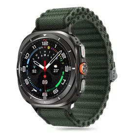   Samsung Galaxy Watch Ultra (47mm) Szíj - Tech-Protect Weave Pro - Zöld