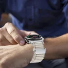 Samsung Galaxy Watch Ultra (47mm) Szíj - Tech-Protect Weave Pro - Fehér