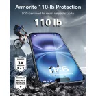 iPhone 16 Kijelzővédő Üvegfólia - ESR Armorite - Fekete
