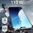 iPhone 16 Pro Max Kijelzővédő Üvegfólia - ESR Armorite - Fekete