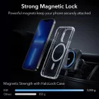 ESR Halolock CryoBoost MagSafe Töltő és Tartó - Szellőzőrácsba - Fekete