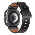 Samsung Galaxy Watch Ultra (47mm) Szíj - Tech-Protect Delta Pro Leather - Fekete