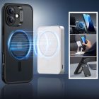 iPhone 16 Tok és Kijelzővédő Szett - ESR Classic Hybrid Halolock - Áttetsző