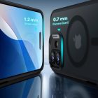 iPhone 16 Tok és Kijelzővédő Szett - ESR Classic Hybrid Halolock - Áttetsző