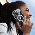 iPhone 16 Pro Tok és Kijelzővédő Szett - ESR Classic Hybrid Kickstand Halolock - Átlátszó