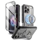 iPhone 16 Pro Tok - Supcase Unicorn Beetle Pro Mag MagSafe - Szürke