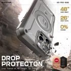 iPhone 16 Pro Tok - Supcase Unicorn Beetle Pro Mag MagSafe - Szürke