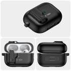 AirPods Pro 1 / 2 Tok - Tech-Protect Slim Hook - Fekete
