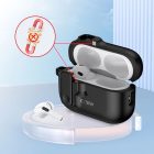 AirPods Pro 1 / 2 Tok - Tech-Protect Slim Hook - Fekete