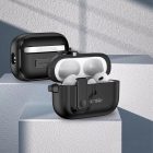 AirPods Pro 1 / 2 Tok - Tech-Protect Slim Hook - Fekete