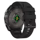 Garmin Fenix 5X / 5X Plus / 6X / 6X Pro / 7X / 8 (51 mm) Szíj - Tech-Protect Silicone Line - Fekete