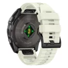 Garmin Fenix 5X / 5X Plus / 6X / 6X Pro / 7X / 8 (51 mm) Szíj - Tech-Protect Silicone Line - Titán