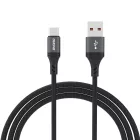 Dudao L3ST USB-A - USB-C Kábel - 1.2m 5A - Fekete