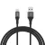 Dudao L3ST USB-A - USB-C Kábel - 1.2m 5A - Fekete