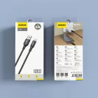 Dudao L3ST USB-A - USB-C Kábel - 1.2m 5A - Fekete