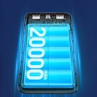 Dudao K18 Pro CCC Power Bank - 20000mAh 10W - Fekete