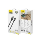 Dudao USB-A - Lightning Kábel - 1.2m 3A 30W - Fekete