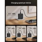 Joyroom JR-TCG13 GaN Hálózati Töltő 45W - Fekete
