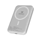 Wozinsky Mágneses Power Bank 10000mAh  - Fehér