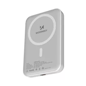 Wozinsky Mágneses Power Bank 10000mAh  - Fehér