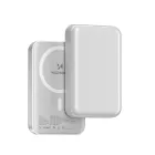 Wozinsky Mágneses Power Bank 10000mAh  - Fehér