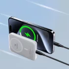 Wozinsky Mágneses Power Bank 10000mAh  - Fehér