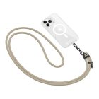 Tech-Protect C1S Crossbody Hordszíj - Taupe-Fekete