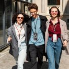 Tech-Protect C1S Crossbody Hordszíj - Taupe-Fekete