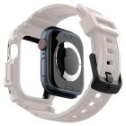 Apple Watch 10 (46mm) Tok és Szíj - Spigen Rugged Armor Pro - Bézs