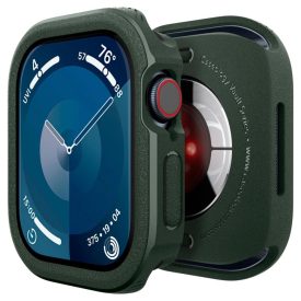 Apple Watch 10 (46mm) Tok - Spigen Caseology Vault - Zöld Apple Watch 10 (46mm) Tok - Spigen Caseology Vault - Zöld