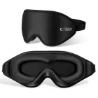 Tech-Protect Eyeshade Alvómaszk - Fekete