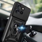 Motorola Edge 50 Neo Tok - Tech-Protect CamShield Pro - Fekete