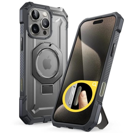 iPhone 16 Pro Tok - Supcase UB Grip MagSafe - Szürke