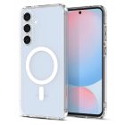 Samsung Galaxy S24 FE Tok - Spigen Ultra Hybrid MagFit - Átlátszó-Fehér