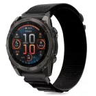 Garmin Fenix 5 / 6 / 6 Pro / 7 / 8 (47mm) Szíj -  - Tech-Protect Nylon Pro - Fekete