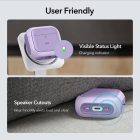 AirPods 4 Tok - ESR Orbit Halolock - Lila