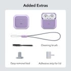 AirPods 4 Tok - ESR Orbit Halolock - Lila