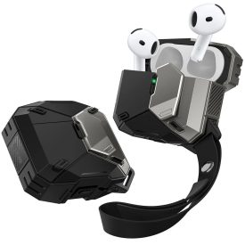 Apple AirPods 4 Tok - Supcase Matrix - Fekete Apple AirPods 4 Tok - Supcase Matrix - Fekete