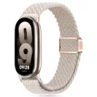 Xiaomi Smart Band 8 / 9 / 10 / 11 / NFC Óraszíj - Tech-Protect NylonMag - Bézs