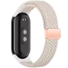 Xiaomi Smart Band 8 / 9 / 10 / 11 / NFC Óraszíj - Tech-Protect NylonMag - Bézs