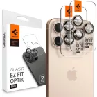 iPhone 16 Pro / Pro Max Lencsevédő - Spigen Glas.tR EZ Fit Optik Pro - Titán x 2 db