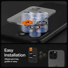 iPhone 16 Pro / Pro Max Lencsevédő - Spigen Glas.tR EZ Fit Optik Pro - Titán x 2 db
